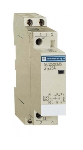 Модульный контактор Schneider Electric TeSys GC 2P 25А 250/24В AC