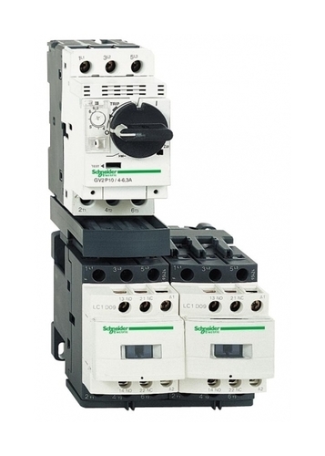 Пускатель Schneider Electric TeSys GV2DP 0.63А, 0.25кВт 400/230В