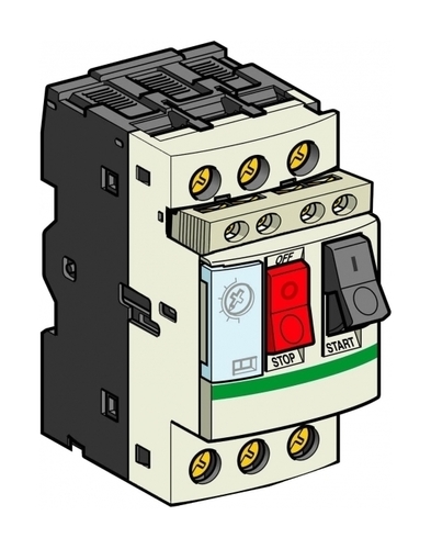 Силовой автомат для защиты двигателя Schneider Electric TeSys GV2 10А 3P, термомагнитный расцепитель, GV2ME14AE11TQ