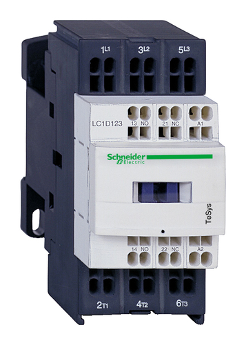 Контактор Schneider Electric TeSys LC1D 3P 12А 400/24В DC