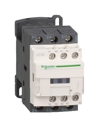 Контактор Schneider Electric TeSys LC1D 3P 18А 400/110В DC