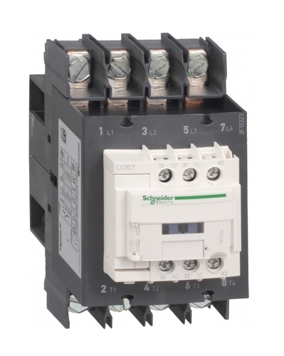 Контактор Schneider Electric TeSys LC1D 4P 60А 400/220В DC 18.5кВт