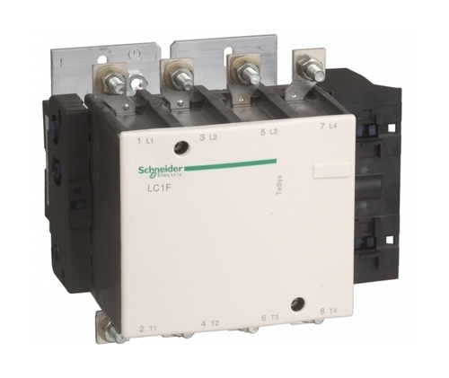 Контактор Schneider Electric Tesys LC1F 4P 350А 400/без катушкиВ AC 132кВт