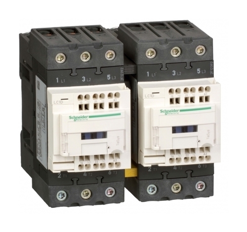 Реверсивный контактор Schneider Electric TeSys LC2D EVERLINK 3P 40А 440/110В AC 18.5кВт