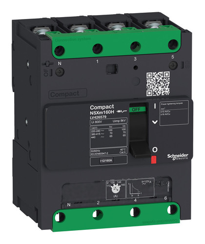 Силовой автомат Schneider Electric Compact NSXm, 25кА, 4P, 32А