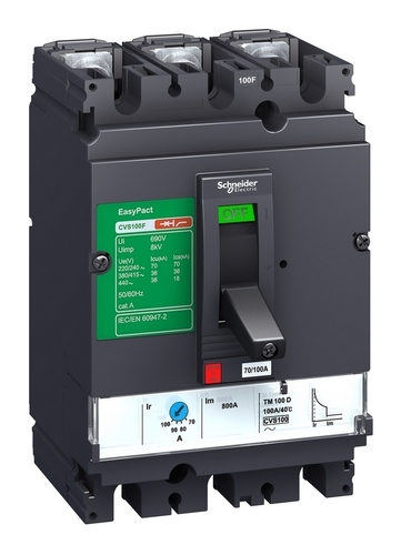 Силовой автомат Schneider Electric EasyPact CVS 100, TM-D, 36кА, 3P, 40А