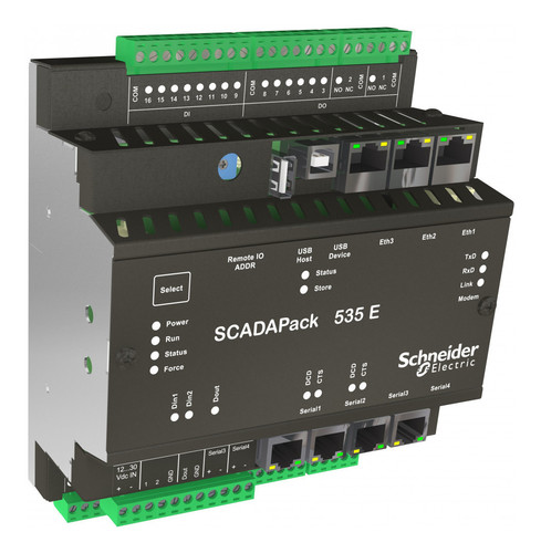 SCADAPack 535E RTU,Logic,1-5В,24В,Реле,2 A/O