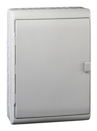 Распределительный шкаф KAEDRA, 12 мод., IP65, навесной, пластик, дверь