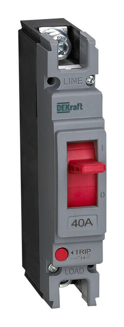 Силовой автомат DEKraft ВА-300, 20кА, 1P, 40А, 28010DEK